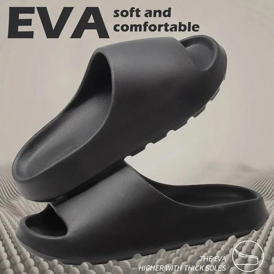 Coconut Slippers Cloud Thick-Soled Sandals Summer Fashion Soft Bottom Beach Men Slippers Women's Sandals EVA Slides