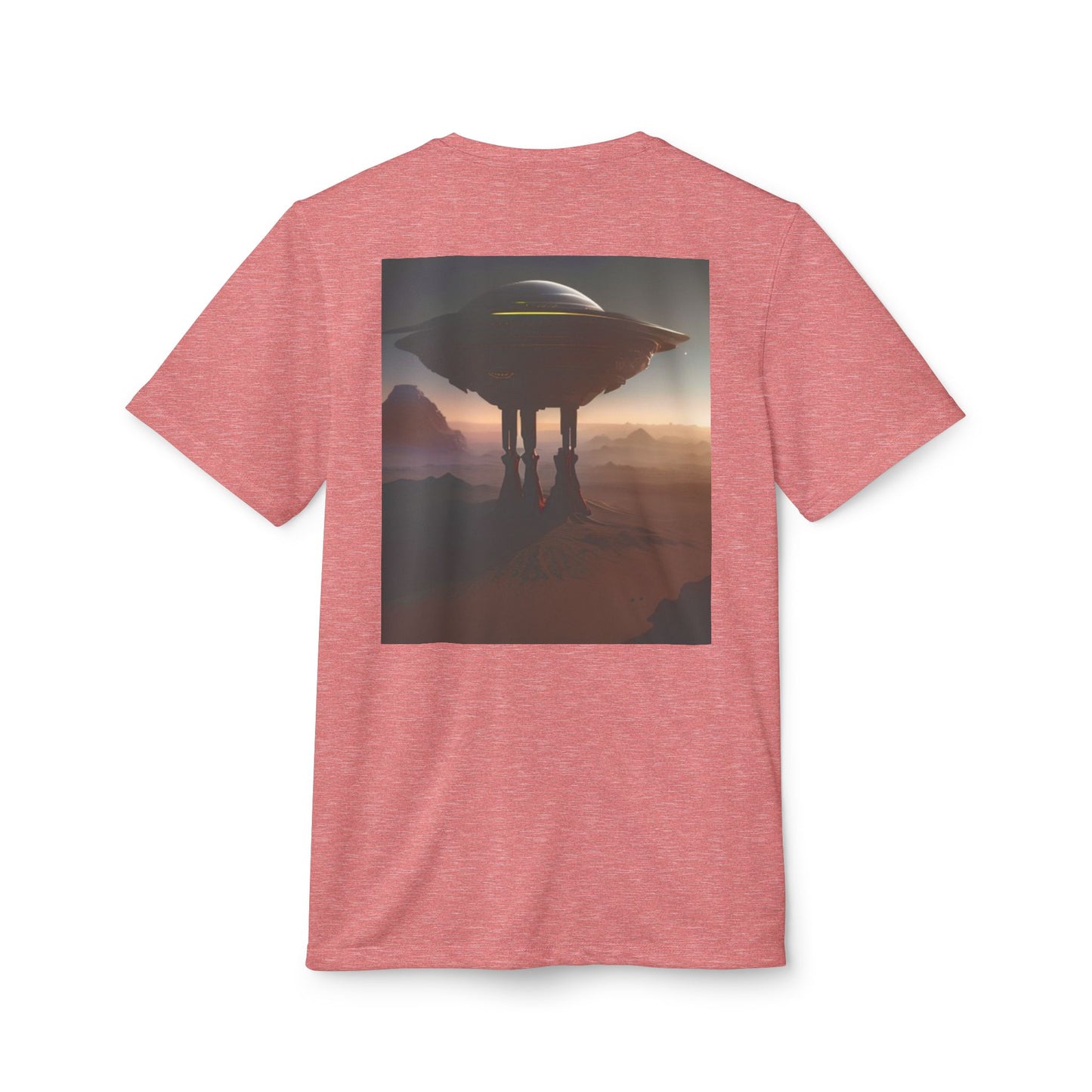 adidas Unisex Sport T-Shirt - Jungle & UFO Adventure Designs | Comfortable Casual Wear for Nature & Sci-Fi Lovers