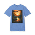 adidas Unisex Sport T-Shirt - Jungle & UFO Adventure Designs | Comfortable Casual Wear for Nature & Sci-Fi Lovers