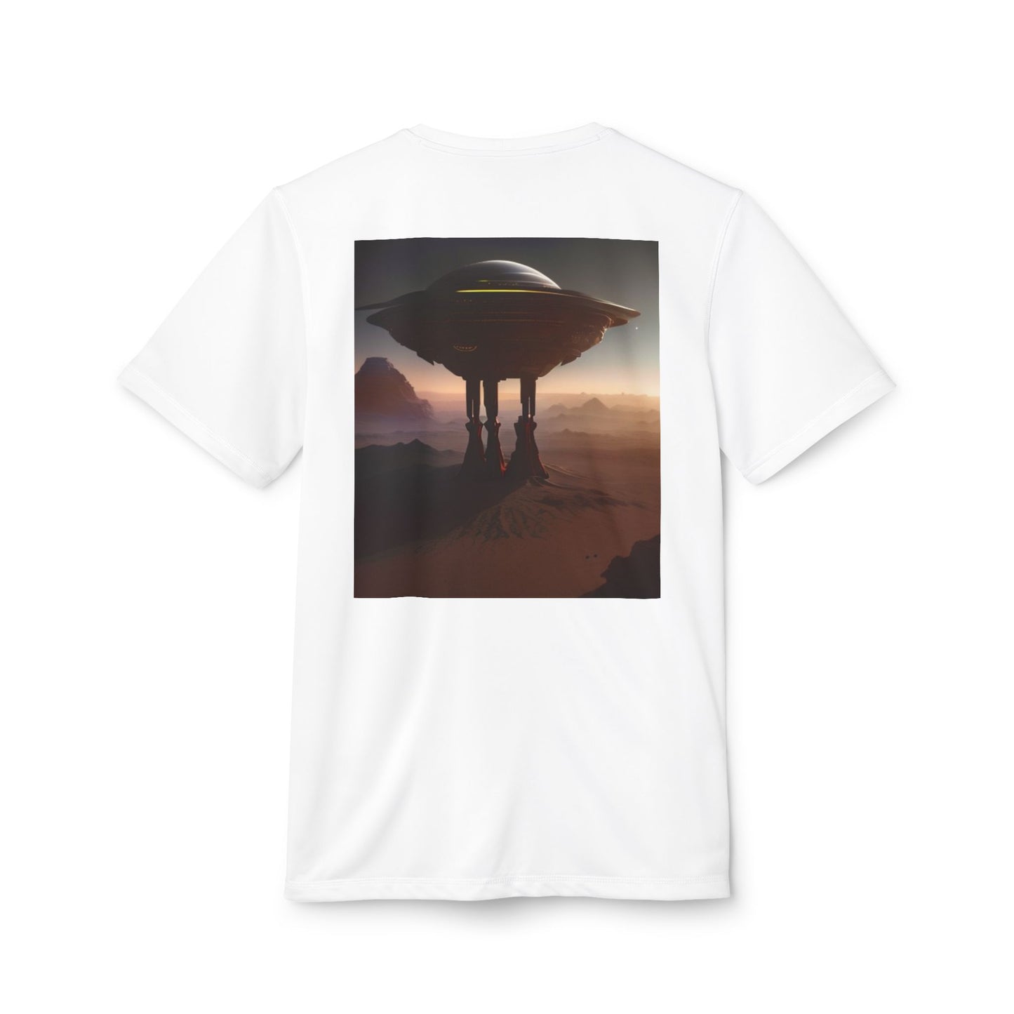 adidas Unisex Sport T-Shirt - Jungle & UFO Adventure Designs | Comfortable Casual Wear for Nature & Sci-Fi Lovers