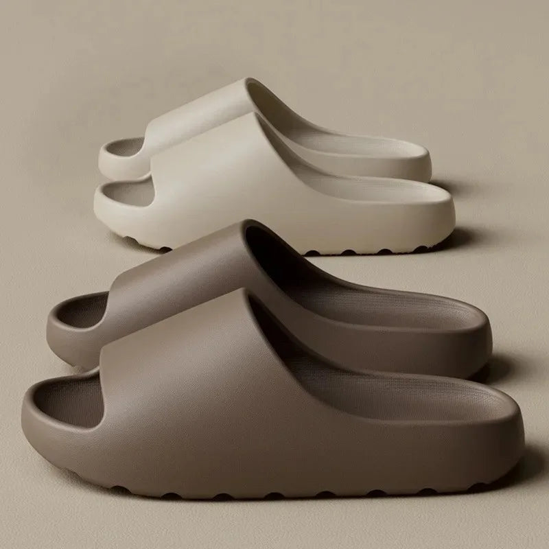 Coconut Slippers Cloud Thick-Soled Sandals Summer Fashion Soft Bottom Beach Men Slippers Women's Sandals  EVA Slides
