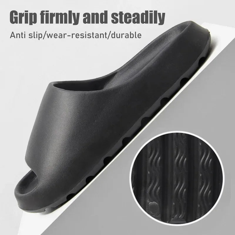 Coconut Slippers Cloud Thick-Soled Sandals Summer Fashion Soft Bottom Beach Men Slippers Women's Sandals  EVA Slides